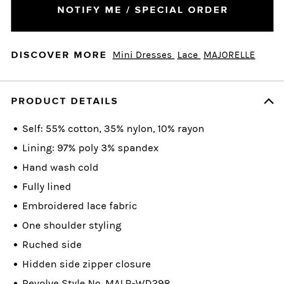 Majorelle Mary Ann Mini Dress in Baby Pink - Picture 4 of 9